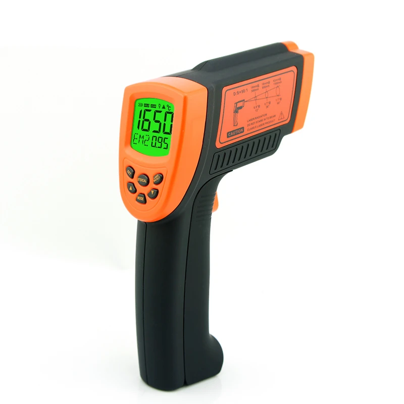الذكية الاستشعار AR882 + عدم الاتصال الأشعة تحت الحمراء ميزان الحرارة الرقمي مع USB RS232 عالية الدقة درجة حرترة تحت الحمراء بندقية متر