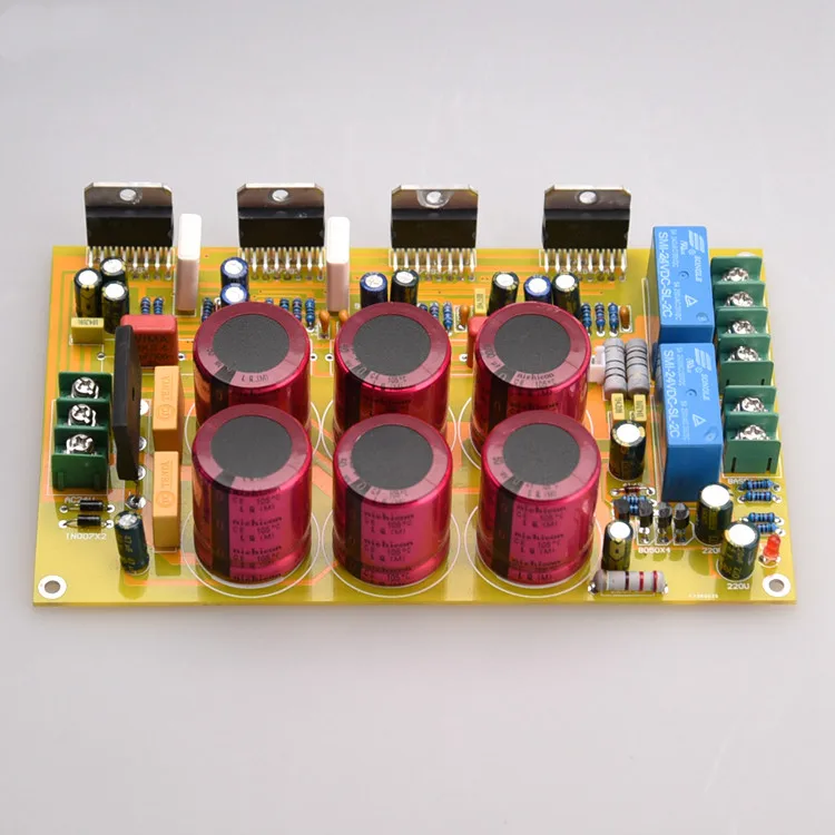 Assemble TDA7293 subwoofer power amplifier board 2.1 channel 80W*2+150W with protection amplifier audio board New
