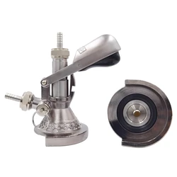 TWELVETAP-A-Type Keg Coupler, Draft Beer Dispenser, Home Brew Connectors, Coupler Head for Home brew Wine, Bar Club