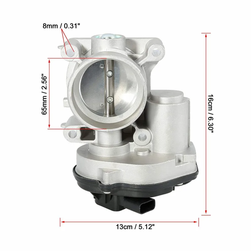 1556736 4F9U9E928AC VP4F9U9E928AC VP4F9U-9E928-AC Electronic Throttle Body For Ford Focus Mondeo 2003-2012 1.8L 2.0L 2.3L