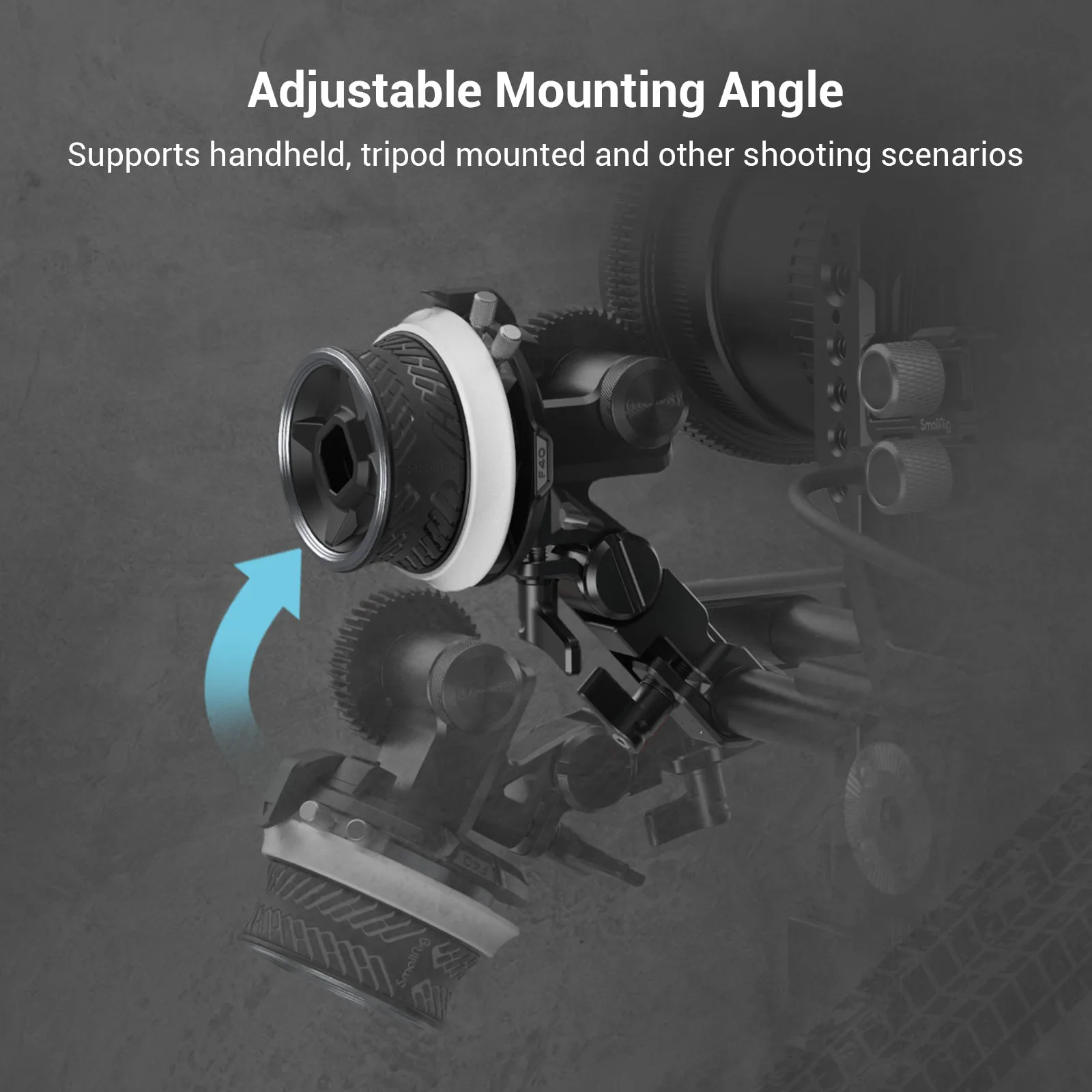 SmallRig Portable Mini Follow Focus Matte Box Quick Focus Wireless Lens control For DSLR Camera Gimbal BMPCC 4K Accessories 3010