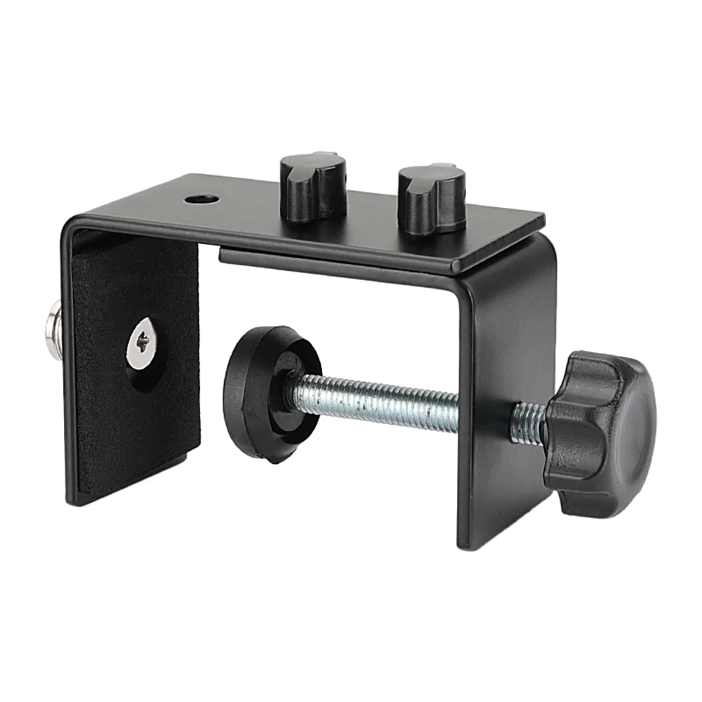 CAMVATEAdjustable C Clamp Desk Mount With 5/8"-27 Male Screw For Monitor Video Light Mic Ball Head Stand Photography Accessories