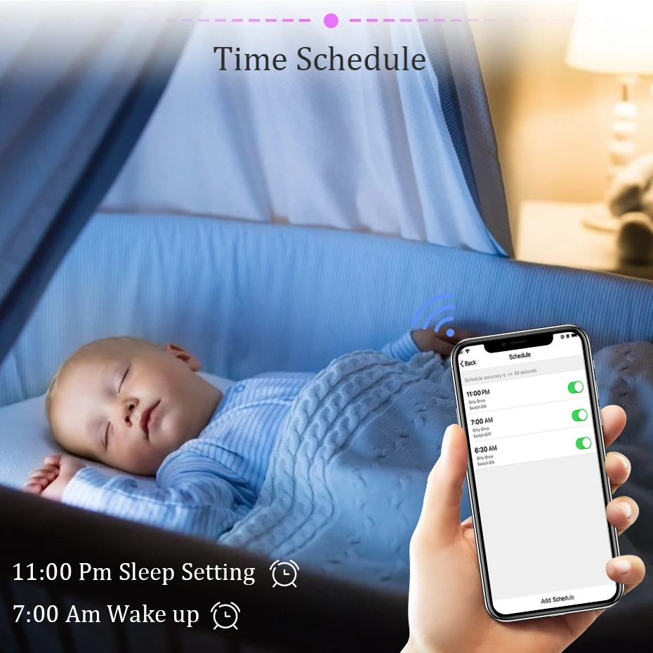 GU10 Smart LED Light Cup 5W Wireless WiFi Smart Bulb RGB+WW+CW Color Dimmable Led Bulbs Work with Tuya Smart Life APP 1/2/4PCS