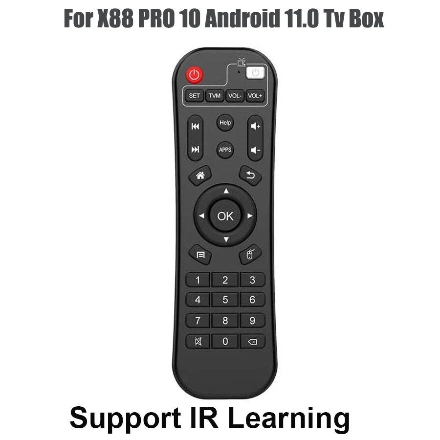 X88 PRO 10 Android 10.0 TV BOX IR Wireless Remote Control & IR Remote Controller For Transpeed Android 11 TV BOX