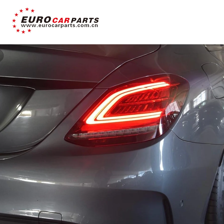 2019 C class w205 C180 C200 C260 C300L LED taillights for C180L C200L C260L C300L tailamp