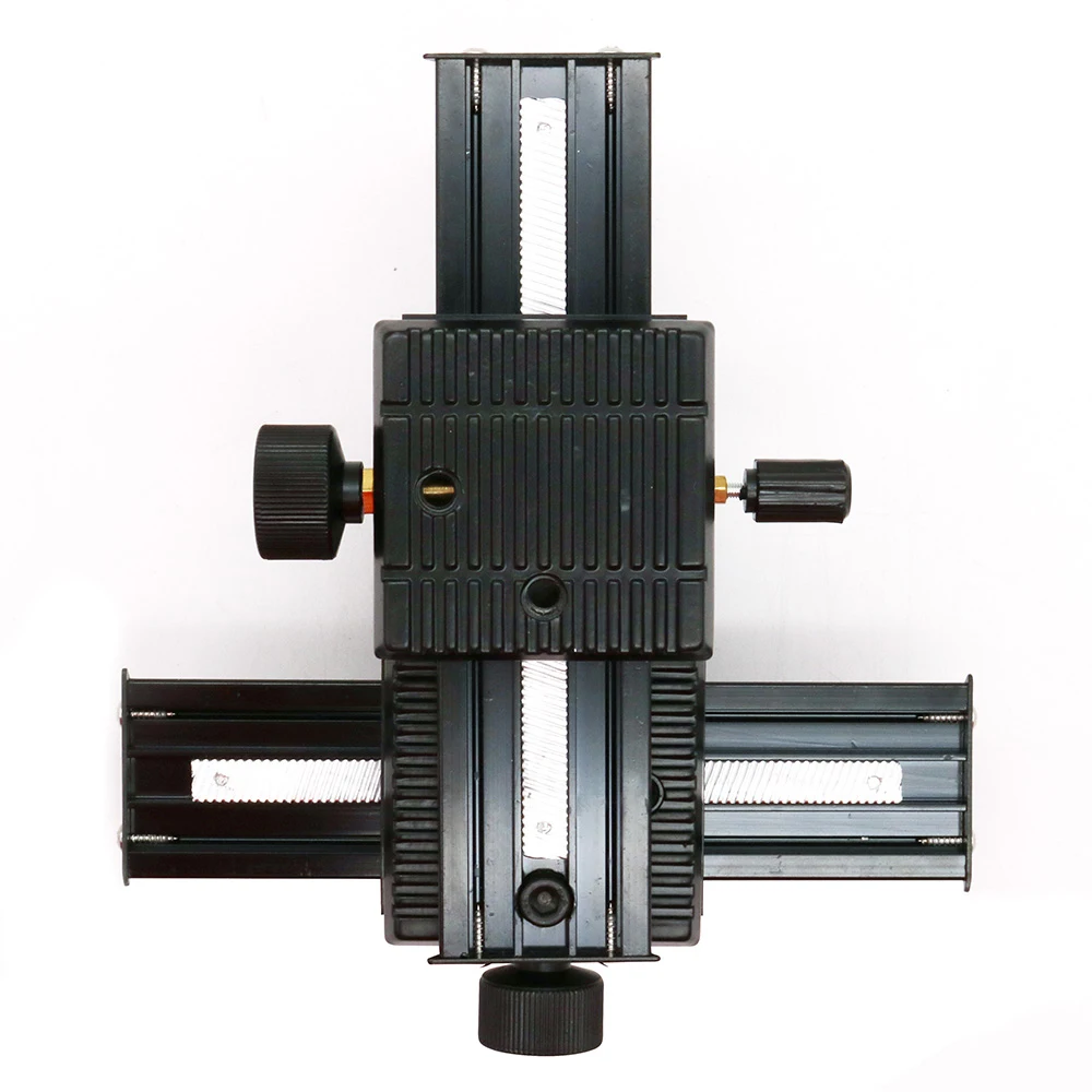 4-Way Macro Focusing Rail Slider Close-up Shooting Guider High Quality Aluminum Alloy + Plastic