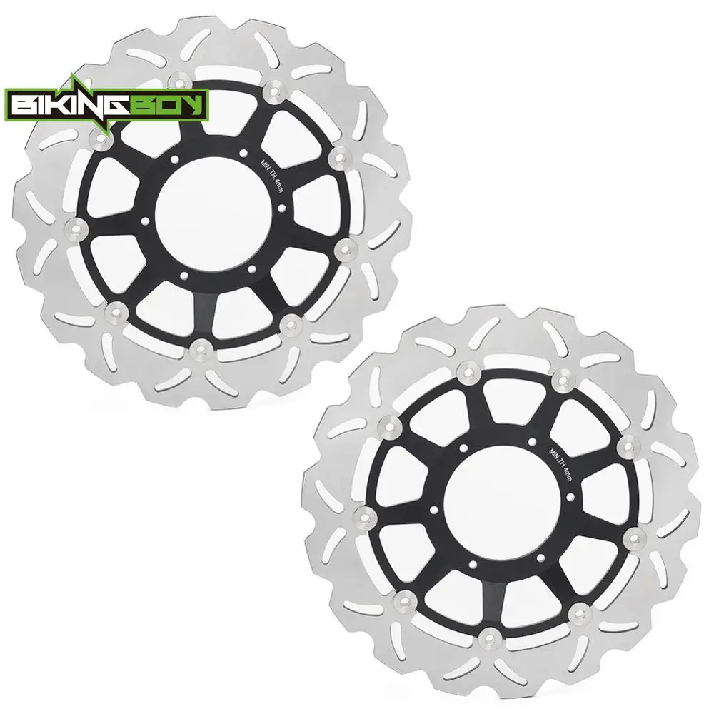 BIKINGBOY For CBR1000RR Fireblade 2006 2007 VTR 1000 SP-1 00 01 SP-2 02 03 04 05 06 07 RC51 Front Brake Disks Discs Rotors 300mm