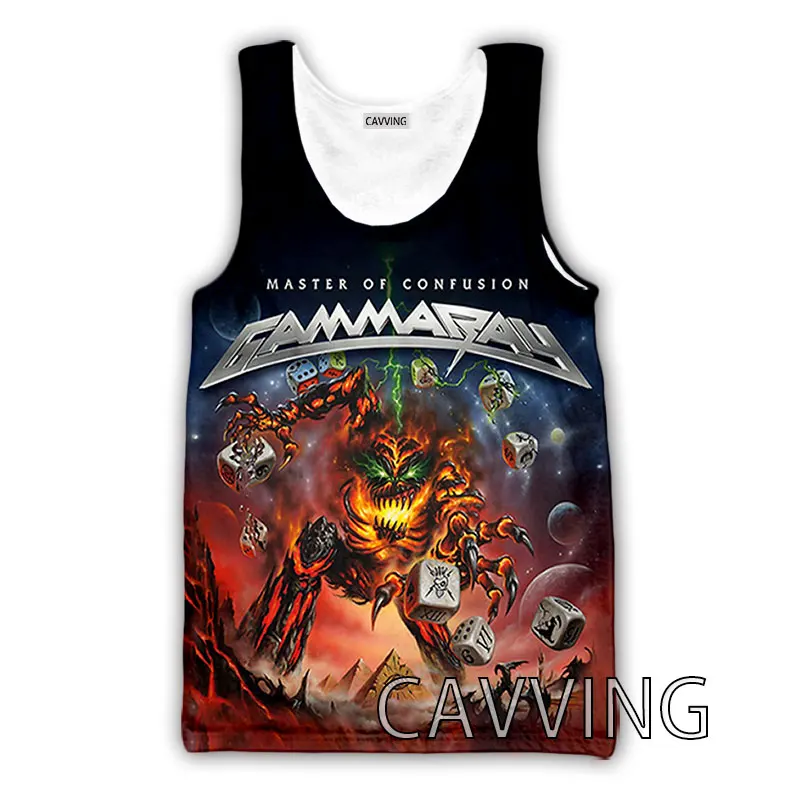 CAVVING 3D Printed  Gamma Ray Rock  Tank Tops Harajuku Vest  Summer Undershirt Shirts Streetwear for Men/women  V01