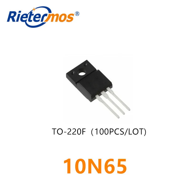 

100 шт. 10N65 WGF10N65S 10A650V TO220F TO-220F