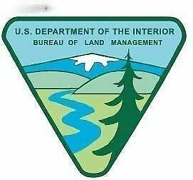 US Department of Interior Bureau of Land Management Seal Insignia Stickers for Cars, Motos, Laptops,  Industry