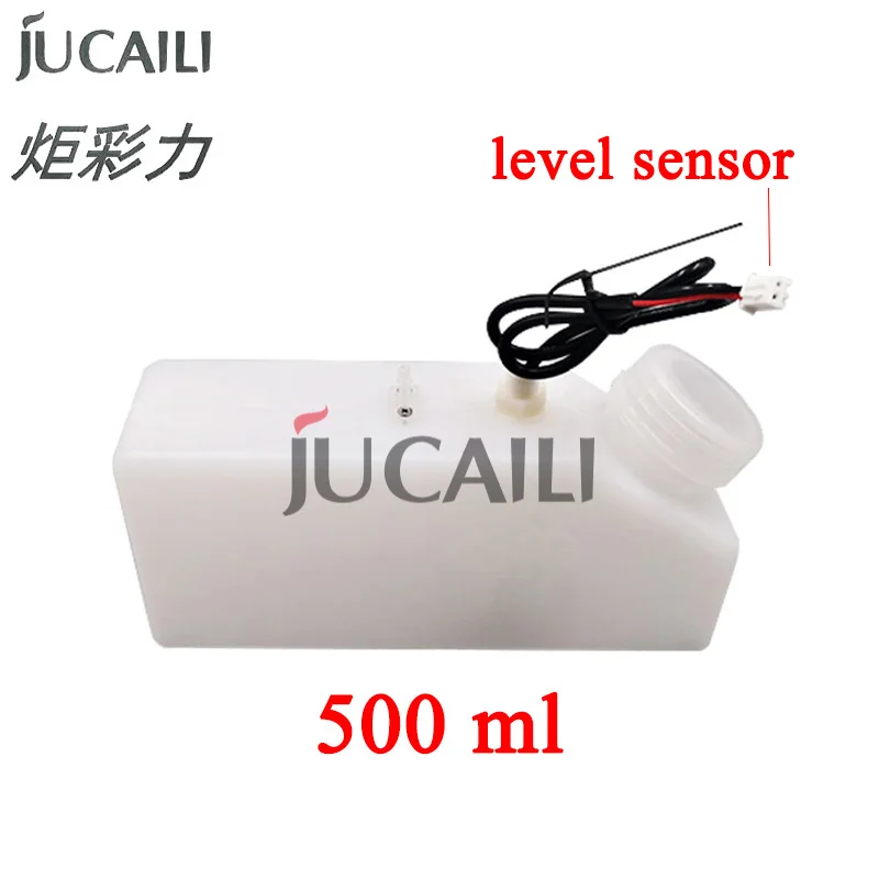 

Jucaili 500ml ink sub tank with level sensor for Infiniti/Gongzheng/Crystaljet inkjet/UV printer ink cartridge