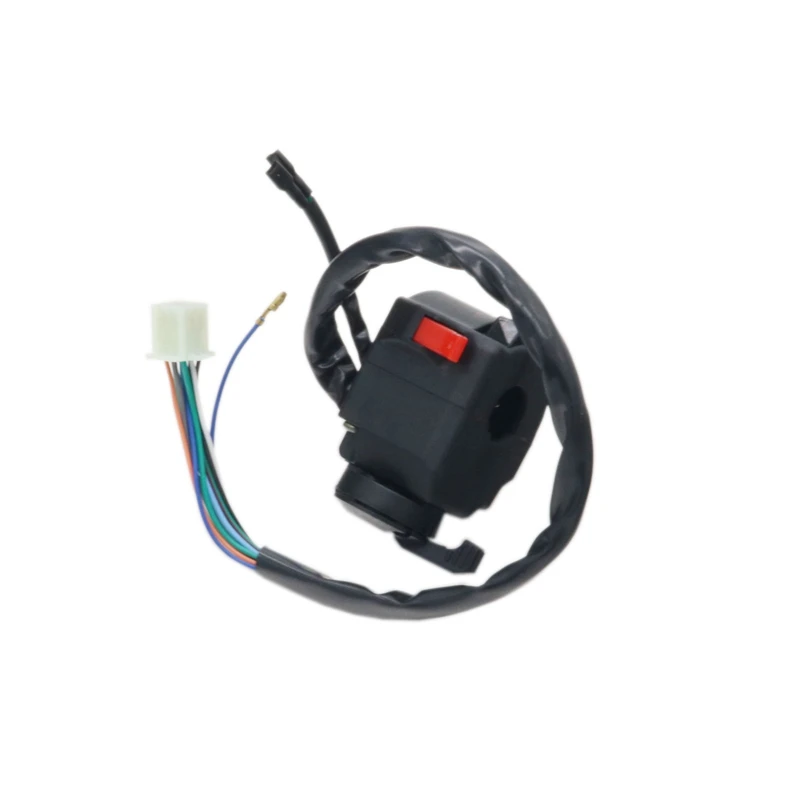 22mm Motorcycle Switches Horn Button Turn Signal Electric Fog Lamp Light Motorcross Start Handlebar Controller Switch Headlight