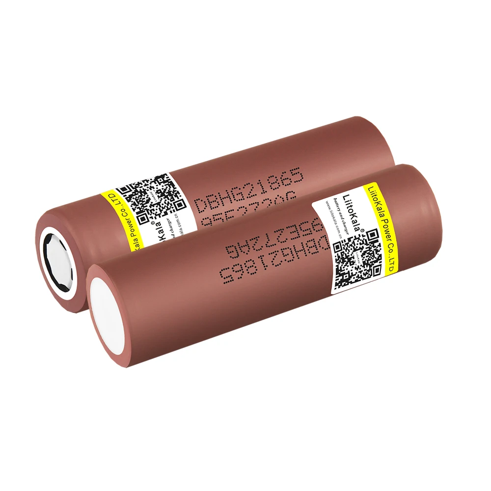 New LiitoKala HG2 18650 Battery 3000mah Rechargeable Batteries Power High Discharge,30A Large Current