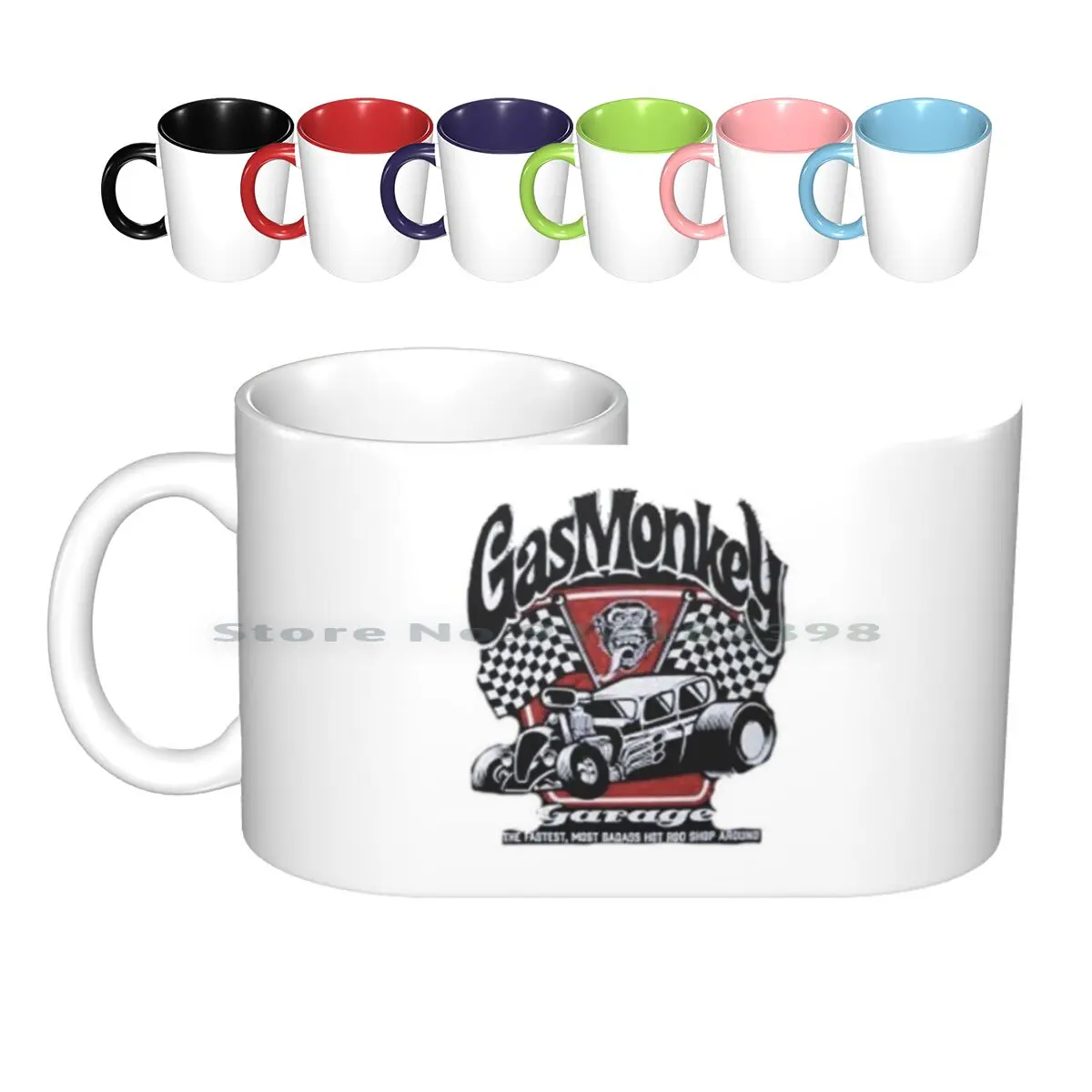 Ceramic Mugs Coffee Cups Milk Tea Mug Dallas Texas Garage Ca Awesome Garage Blood Dallas Live Fast Bright Gree Bar Grill N T