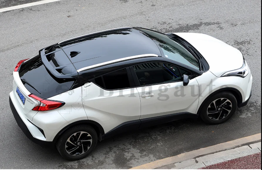 Dach gepäckträger passt für t. oyota C-HR 20178-2022 Gepäckträger Gepäckträger Aluminium legierung Silber