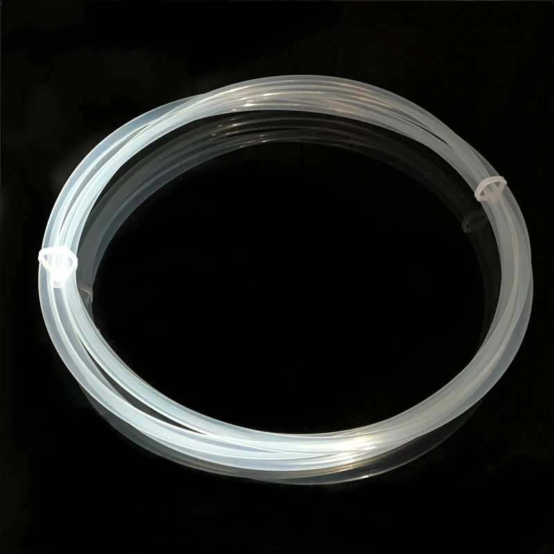 PTFE Tube 600V ID 1-2-2.5-3-4-5-6-7-8-9-10-11-12-13-14-15mm F46 Insulated Hose Rigid Pipe Temperature Corrosion Resistance