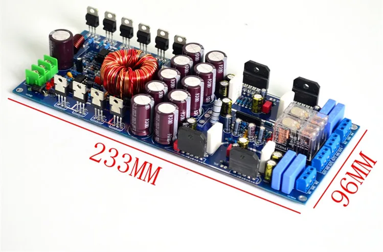 Panneau d'amplificateur de puissance pour voiture, 4x68W, 12V, 4 canaux, LM3886, dernière mise à jour