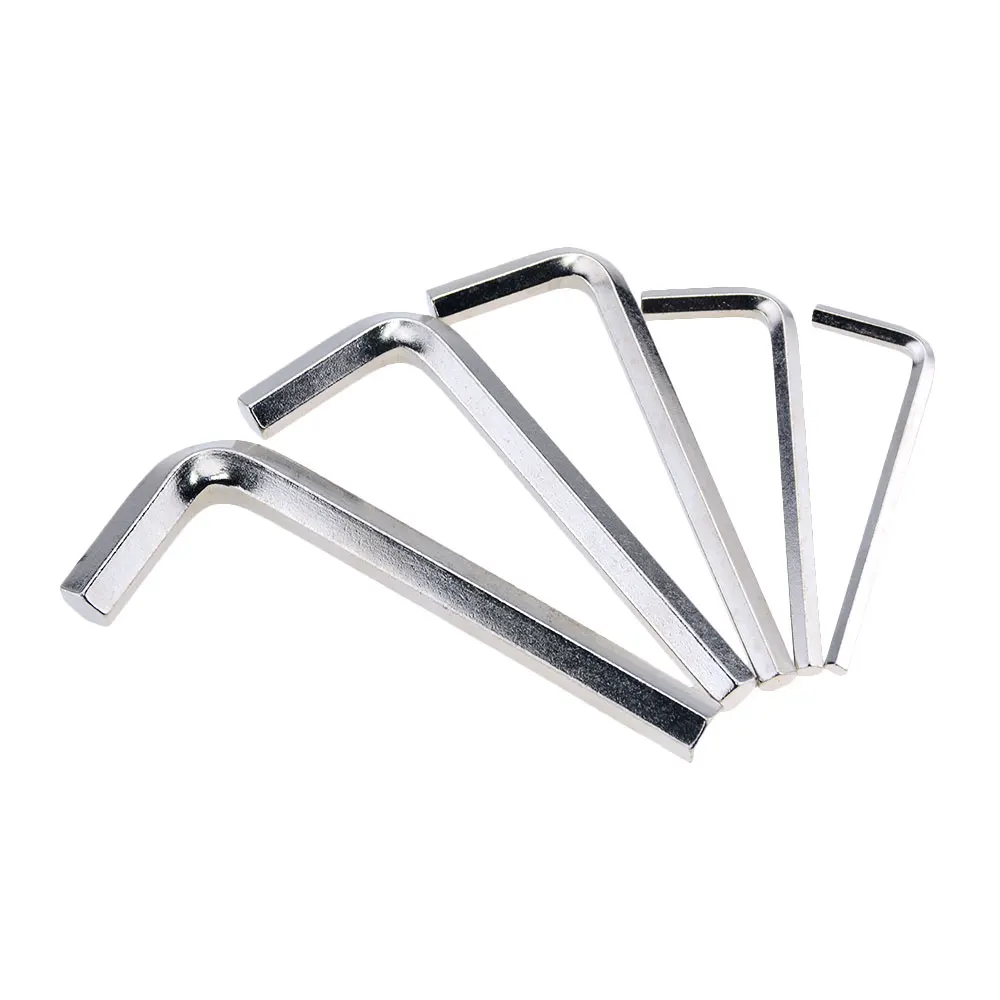 1PCS L Shaped Hex Hexagon Key Allen Wrench 0.9mm 1.27mm 1.5mm 2mm 2.5mm 3mm 4mm 5mm 6mm 8mm 10mm 12mm