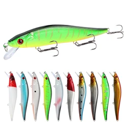 Floating Minnow Trolling Fishing Lure 14cm 22.5g 3D Eyes Artificial Hard Bait Crankbait Wobbler Bass Carp Pesca Fishing Tackle