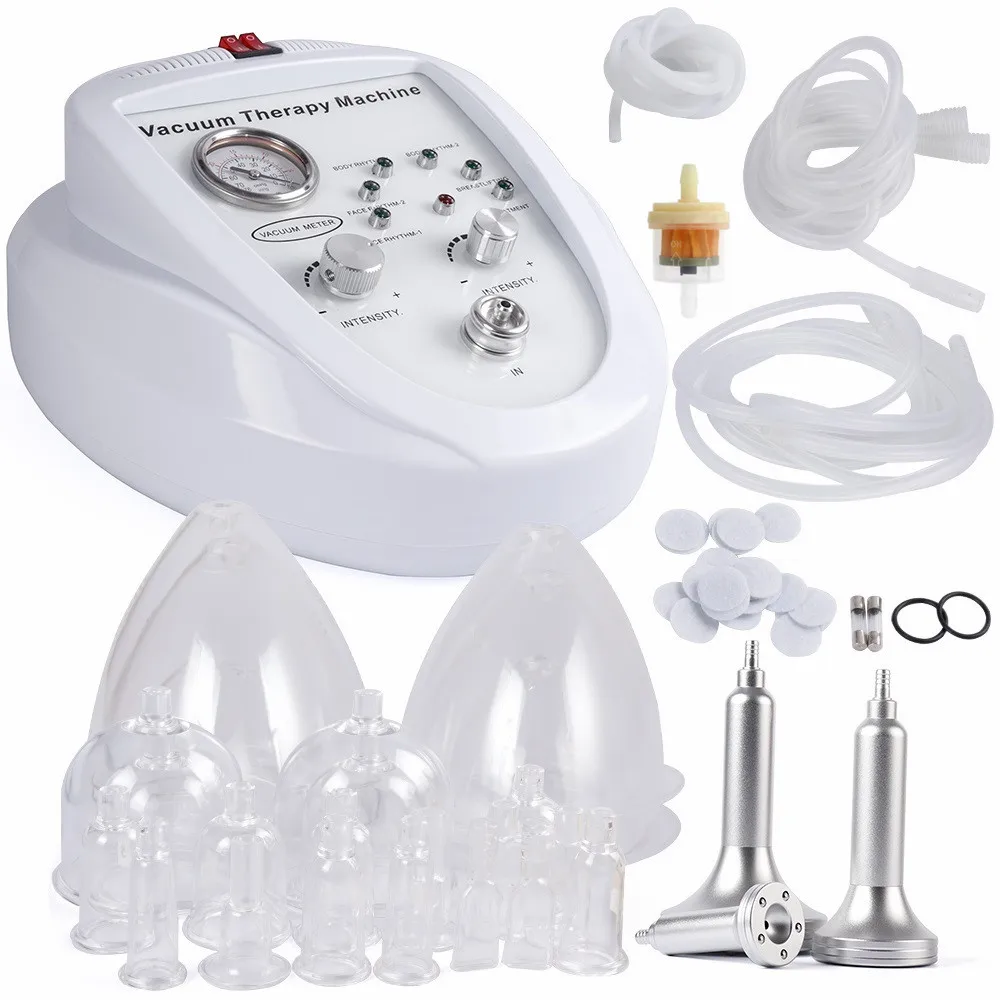 ZiCatkin Vacuum Massage Therapy Machine Breast​ Enlargement Enhancer Pump Cupping Massager Buttock Lifting Body Shaping Machine