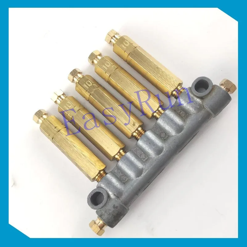 

Детективный объемный распределитель масла/Разделитель клапана 5 выходов для централизованной системы смазки