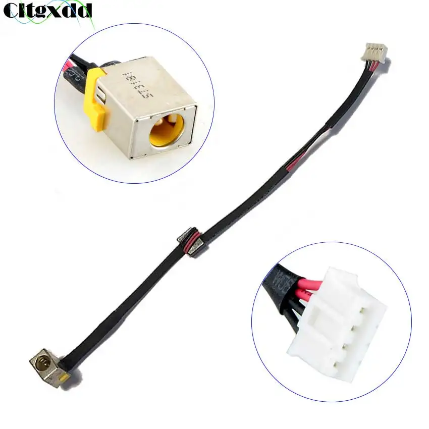 Cltgxdd 1PCS DC Jack Power Port Socket Cable Connector For Acer Aspire 5552 5552G 5742 5742G V3-571 5741 V3-571G S0P40