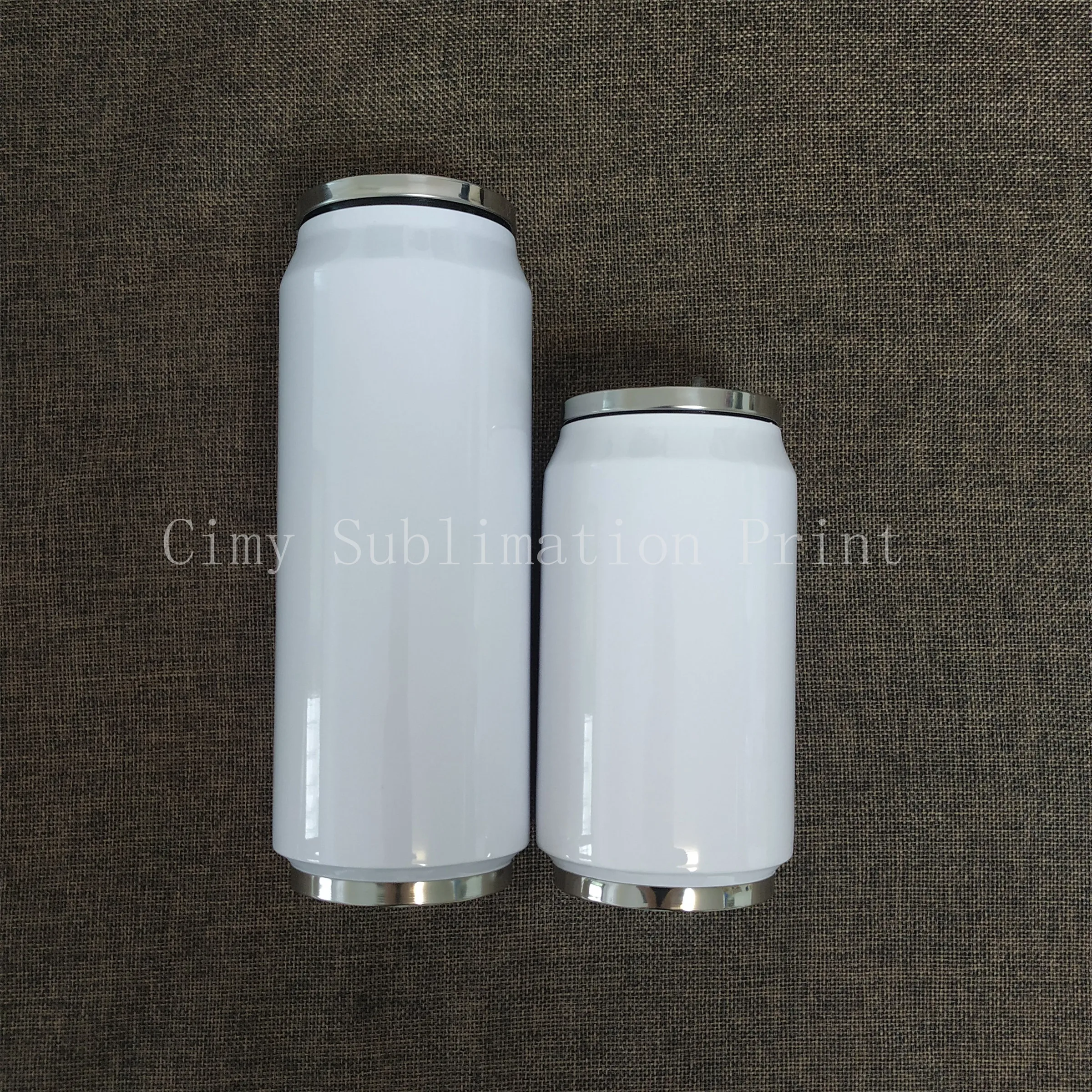 2pcs/lot Blank Sublimation 280ml/500ml Coke  Bottle Cup Transfer Prtinting by Sublimation INK DIY Transfer Heat Press Printing