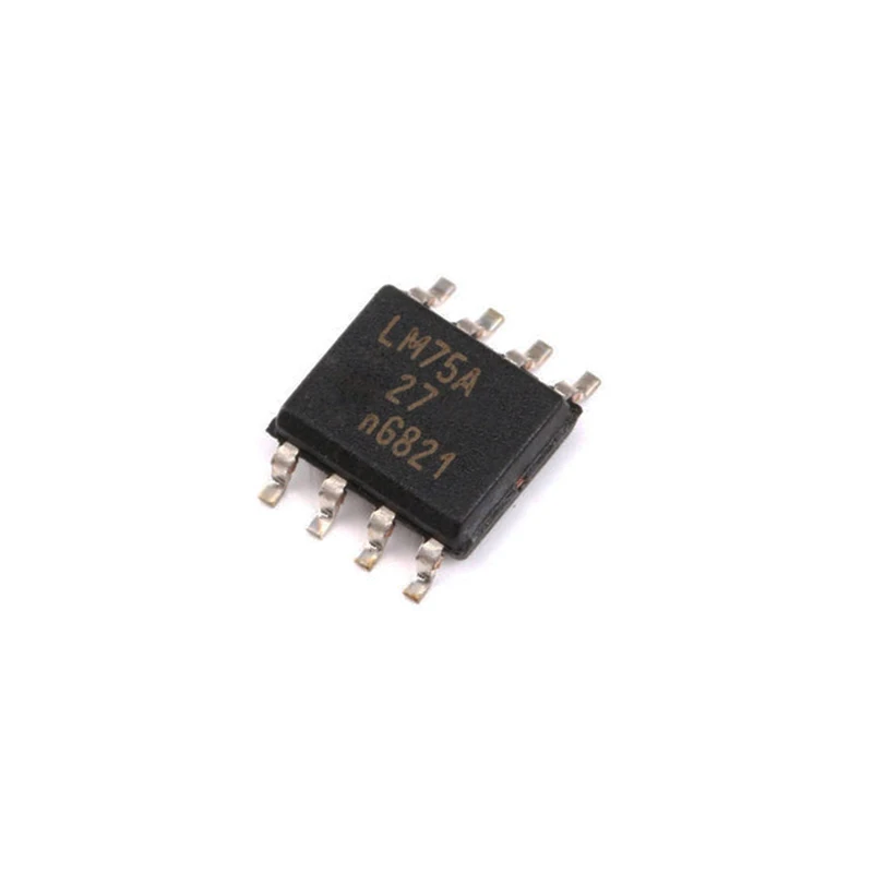 10PCS/LOT LM75AD LM75 LM75A SMD Digital Temperature Sensor  SMD SOP-8 New Good Quality Chipset