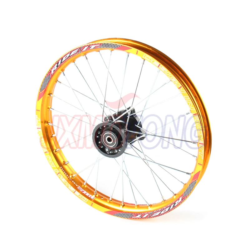 1.60x 17\'\' Front Rims Aluminum Alloy Disc Plate Wheel Rims Pit Dirt Bike Motor