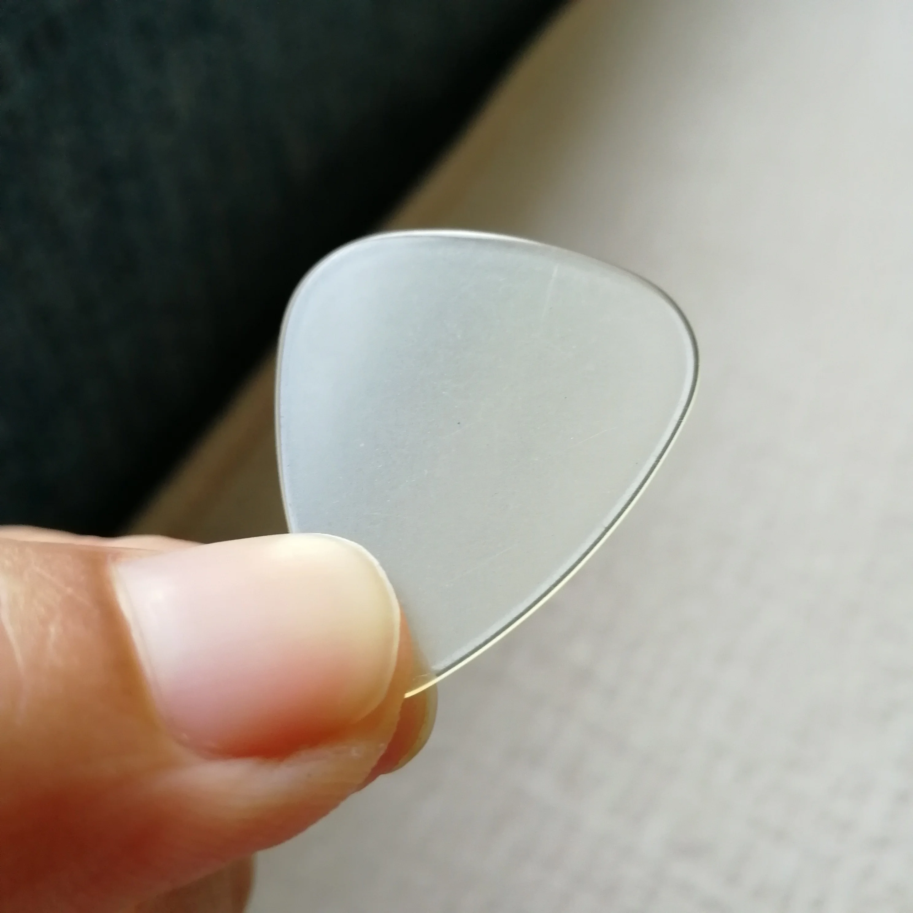 Custom Logo Transparent Guitar Pick, 0.96mm 0.71mmThickness, OEM Printing Plectrum Mediator on One Side, Hot Product, 100Pcs