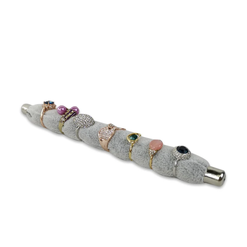 Velvet Ring Jewelry Storage Holder for Display