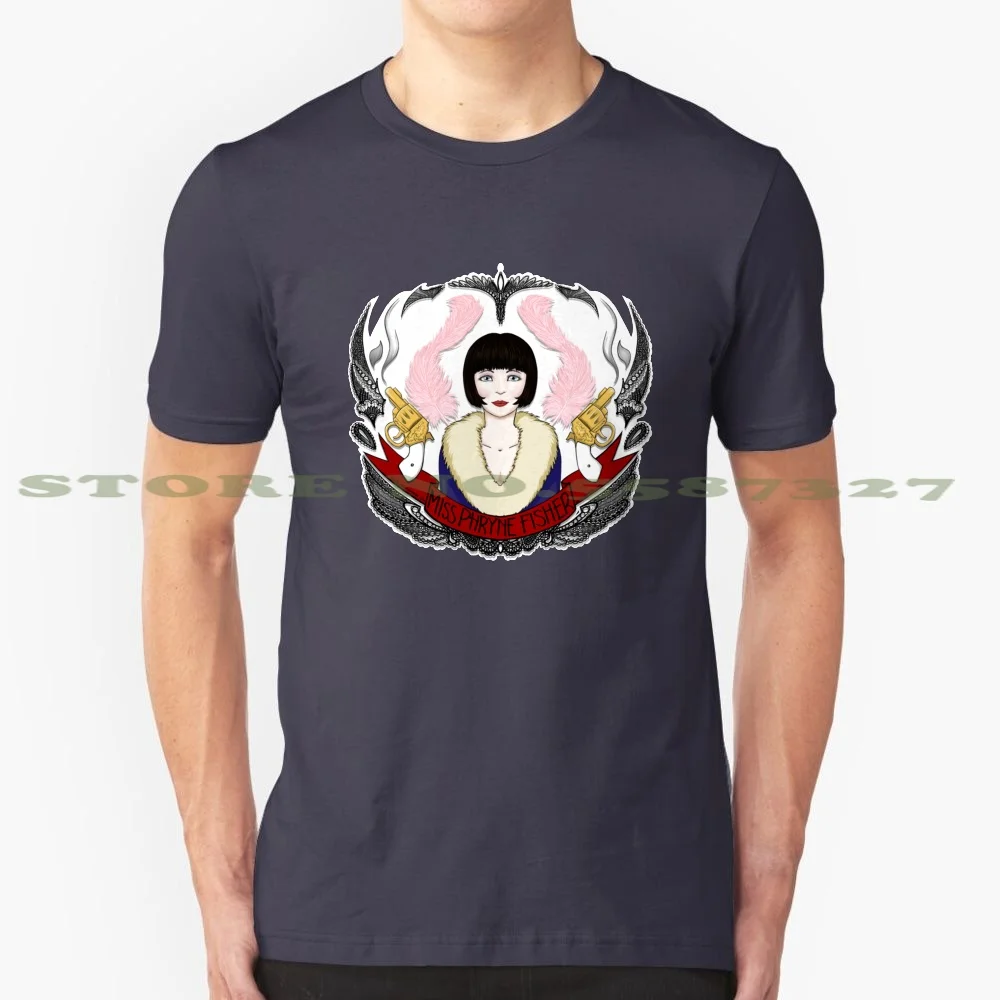 The Honorable Miss Phryne Fisher 100% Cotton T-Shirt Miss Phryne Fisher The Honorable Miss Phyrne Fisher Miss Fishers Murder