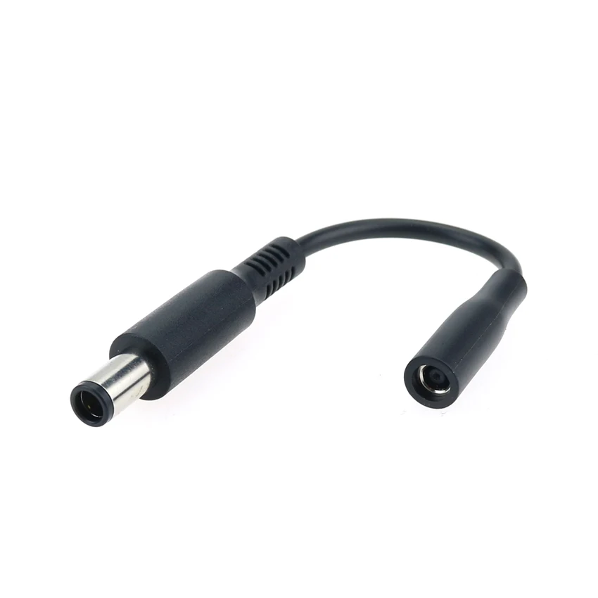 YuXi 1pc DC Power Charge Converter Adapter Cable Cord 7.4*5.0 to 4.5*3.0 mm Female For Dell Laptop