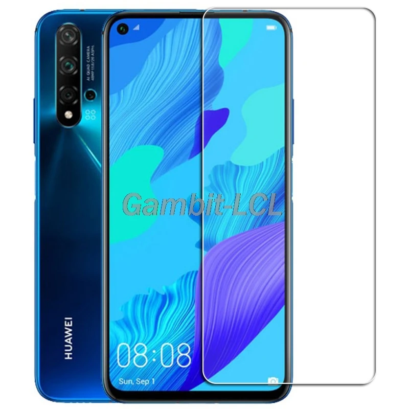For Huawei nova 5T Tempered Glass Protective ON YAL-L21, YAL-L61, YAL-L71, YAL-L61D 6.26INCH Screen Protector Phone Cover Film