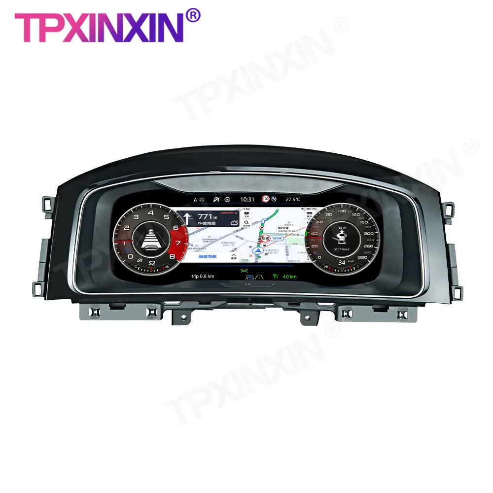 For VW B8 PASSAT CC golf 7 GTI Variant Car LCD Instrument Panel Replacement Dashboard Entertainment Intelligent Multimedia