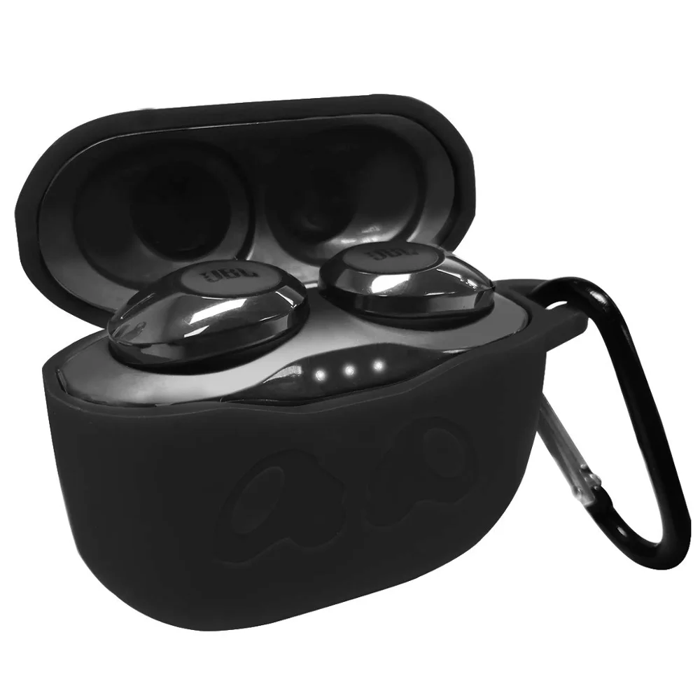 مكافحة خسر صدمات واقية غطاء حافظة من السيليكون حقيبة الجلد ل JBL Tune T120 T125 120 125 صحيح سماعات لاسلكية سماعات أذن TWS