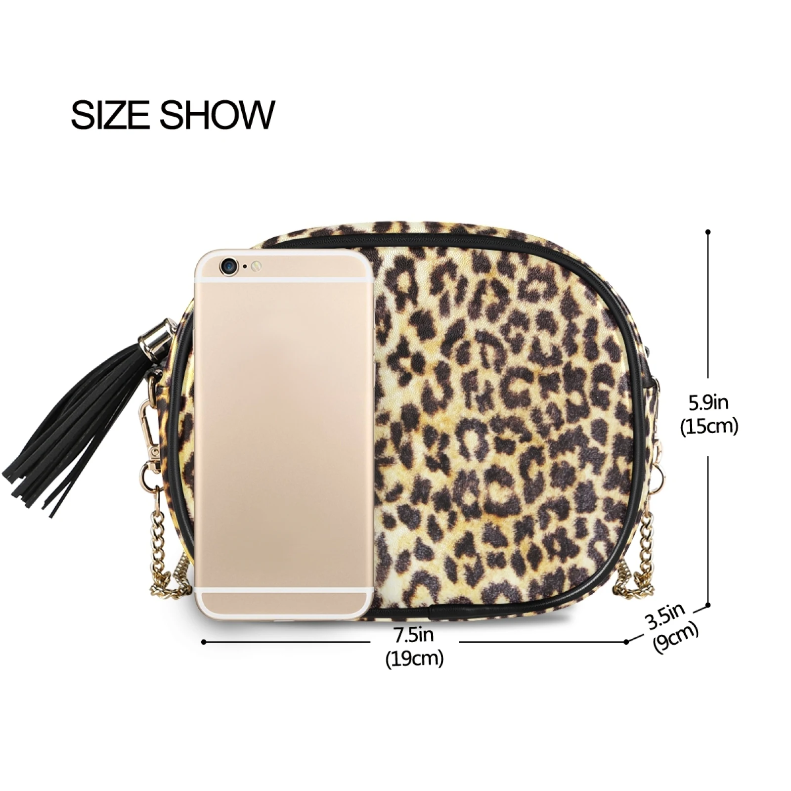 2021 New Sexy Women Fashion Bag Leopard Print Fluffy Shoulder Bags Totes Handbags Autumn Winter Mini Messenger Crossbody Bags