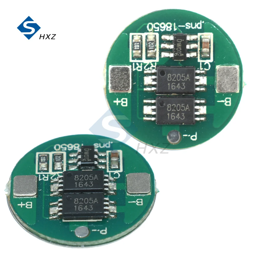 5Pcs/1Pcs BMS Dual MOS 18650 Lithium Battery Protection Board 18650 4.2V Battery Balancer Charger Accessories