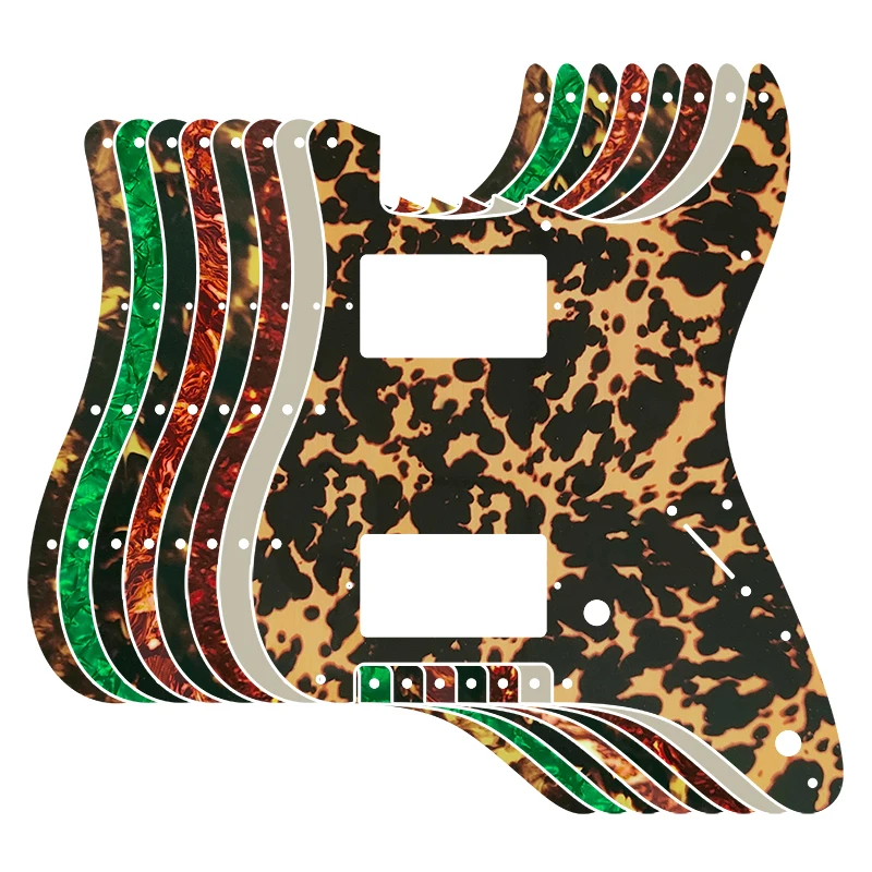 

Guitar Pickguard - For US 11 Holes Scratch Plate HH PAF Humbucker Coil For USA\ Mexico Fd Strat Guitar Parts 2 Control Holes