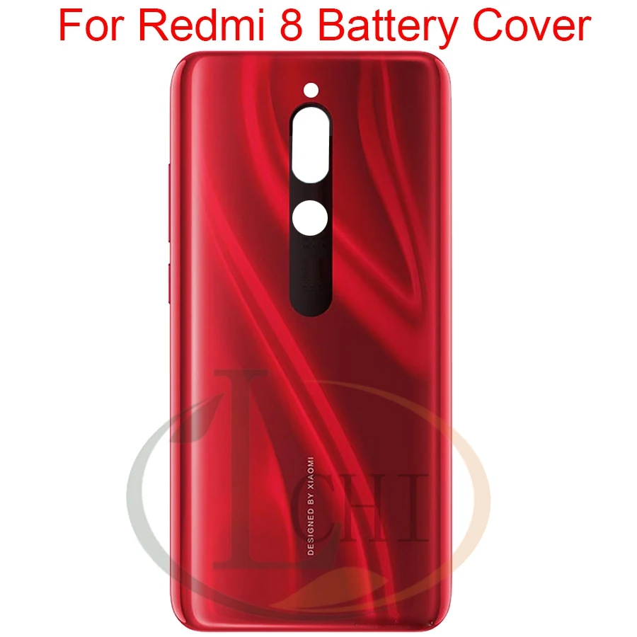 New For Redmi 8 8a Battery Cover Back Glass Panel Rear Housing case For Redmi 8A Housing 8 Back Battery Cover Door