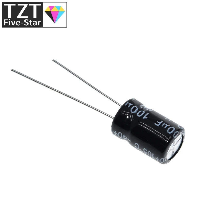 30/50 Stück Hochwertige 50V100UF 8*12mm 100UF 50V 8*12 Elektrolytkondensatoren – Detail 4