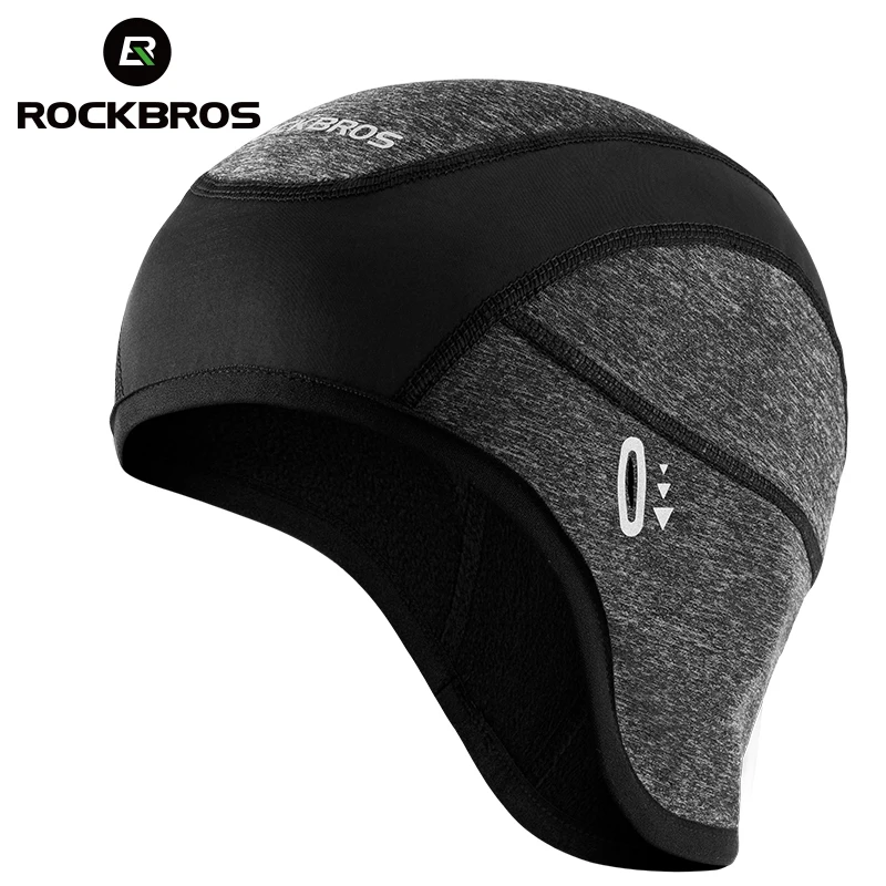 ROCKBROS Czapka kolarska Czapki zimowe Utrzymuj ciepło Czapka Bandana Sport Narciarstwo Bieganie Opaska na głowę Wiatroodporna Czapka rowerowa Mężczyźni Jeździectwo Czapka na głowę