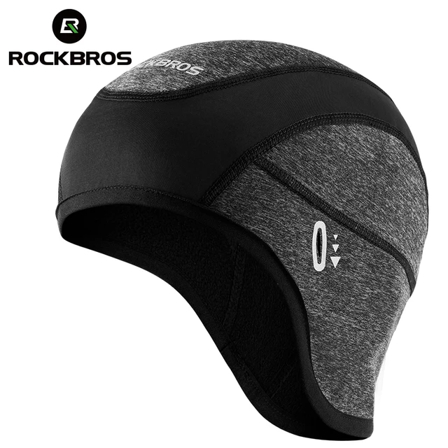 ROCKBROS Czapka kolarska Czapki zimowe Utrzymuj ciepło Czapka Bandana Sport Narciarstwo Bieganie Opaska na głowę Wiatroodporna Czapka rowerowa Mężczyźni Jeździectwo Czapka na głowę