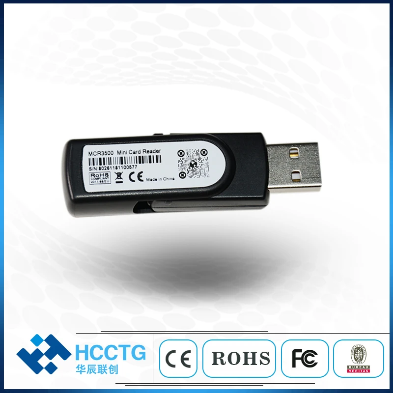 ISO7816 IC Chip Card Reader Support Electronic Payments GSM Mini SIM Card Reader For Mobile  DCR35