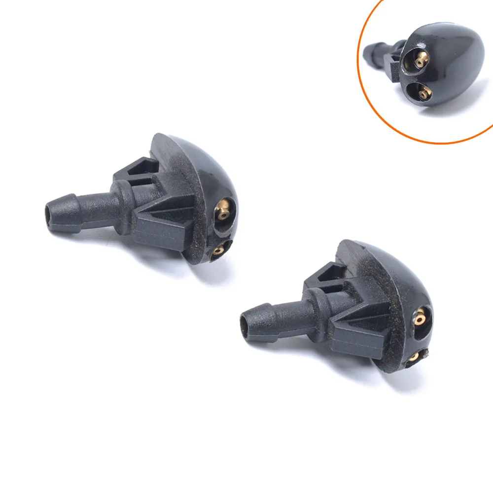 289313S500 289303S500 2Pcs Front Windscreen Wiper Washer Nozzle Jet For Nissan