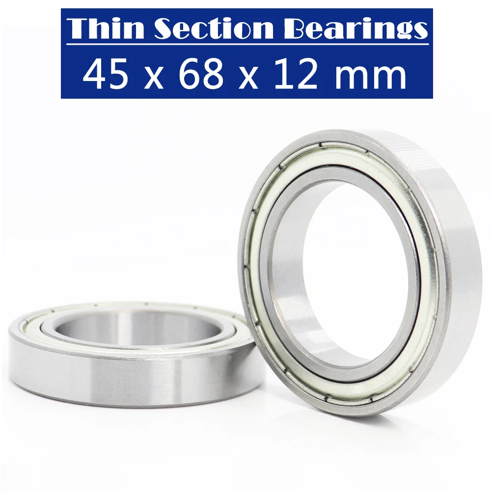 6909ZZ Bearing ( 5 PCS ) 45*68*12 mm Thin Section 6909 ZZ Ball Bearings 6909Z 61909 Z