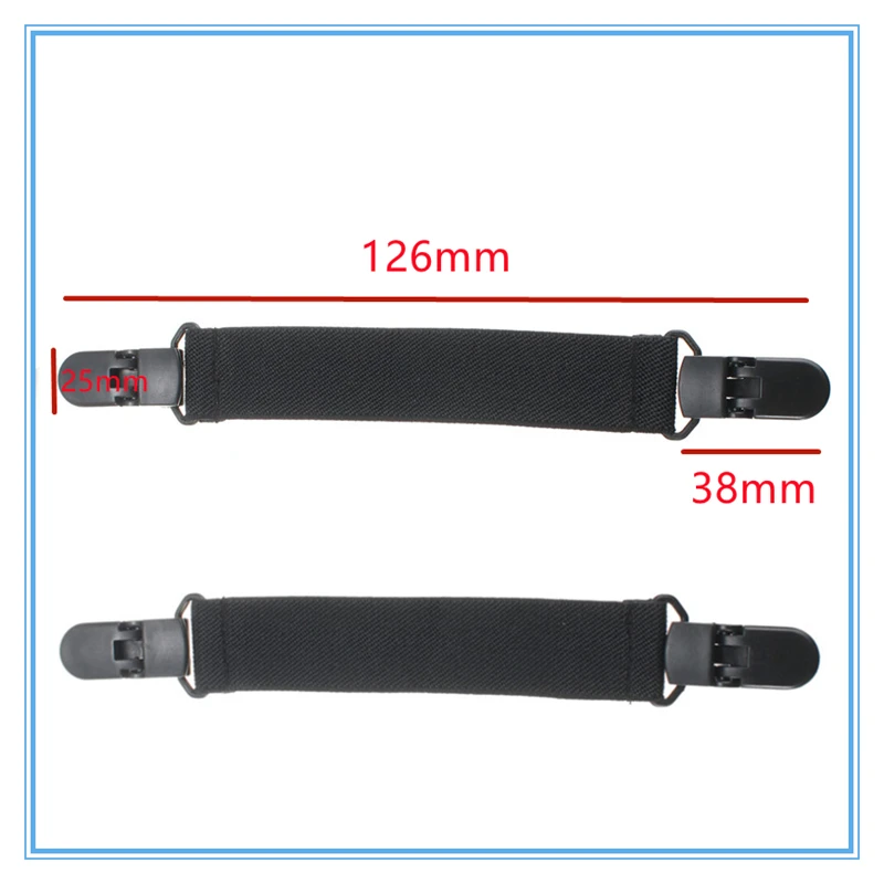 

4Pcs Motorcycle Bicycle Riding Pant Leg Holder, Quick-Release Anti-Snag Dustproof Clip Straps for Cruiser Road Bike Gear