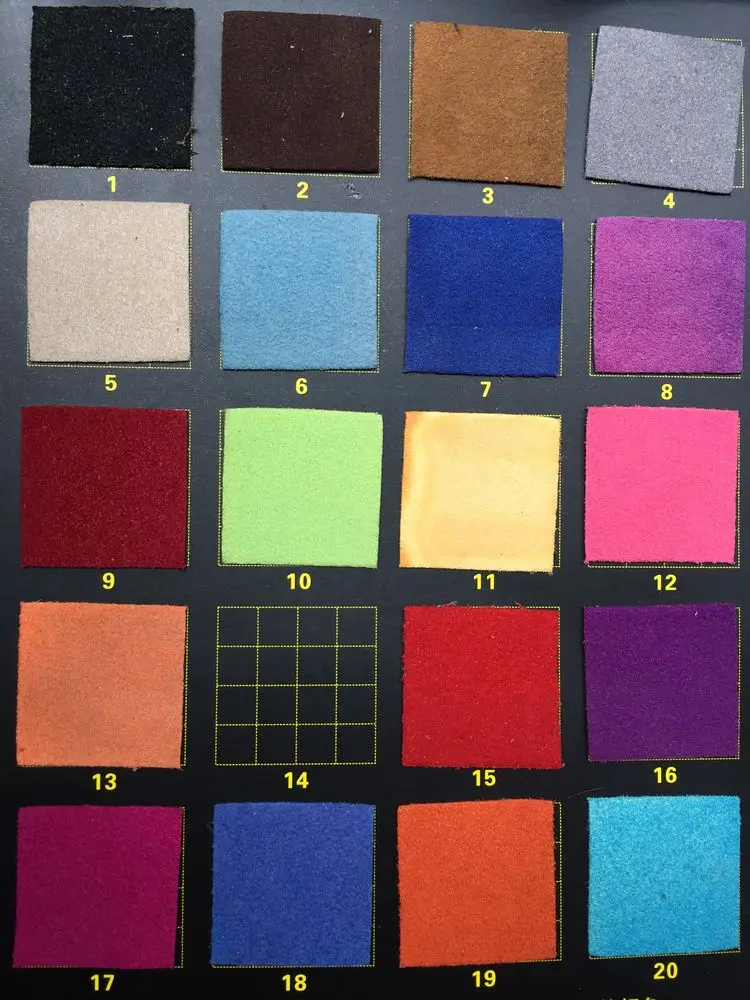 High-quality 0.8mm Thickness Soft Upholstery Microsuede Ultra Suede Pu Leather Material