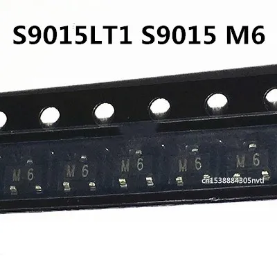 

Оригинал 100 шт./S9015LT1 S9015 M6 SOT-23