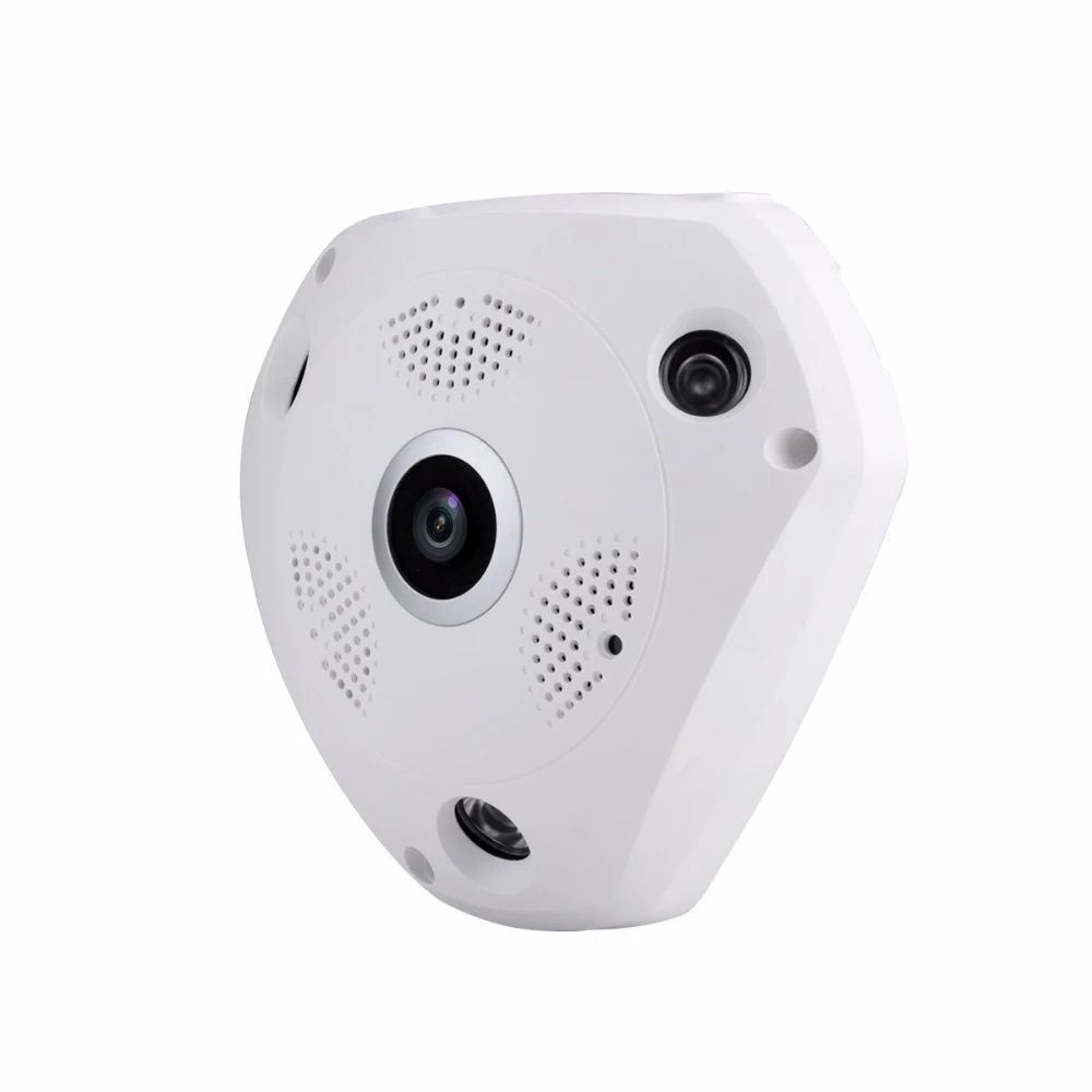 8MP Wired IP Dome Fisheye Camera 4K Audio Video Surveillance Motion Detection Home Security XMEye Infrared POE Camera Wide Angle